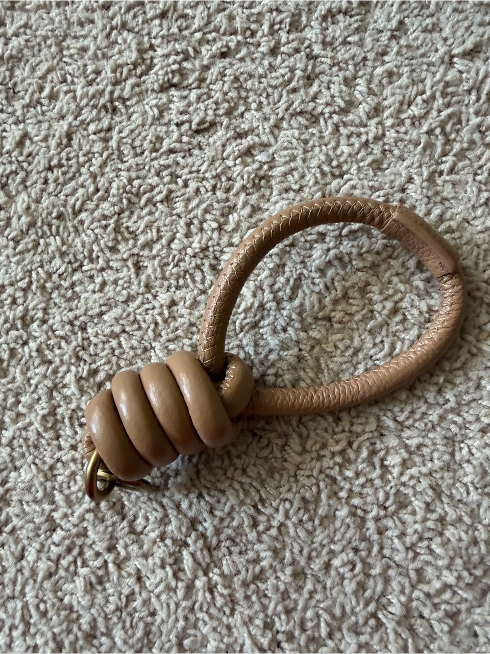 Alf the Label Knot Keychain